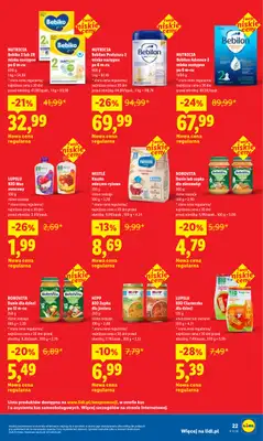 Lidl - gazetka promocyjna Rewolucja Cenowa!  do niedzieli 31.05 - strona 23
