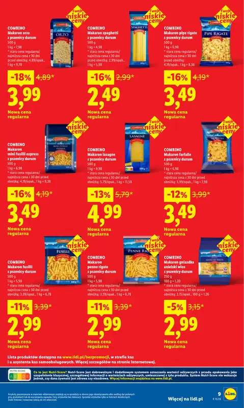 Lidl - gazetka promocyjna Rewolucja Cenowa!  do niedzieli 31.05 - strona 9