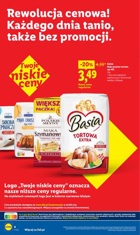 Lidl - gazetka promocyjna Rewolucja Cenowa!  do niedzieli 31.05 - strona 4