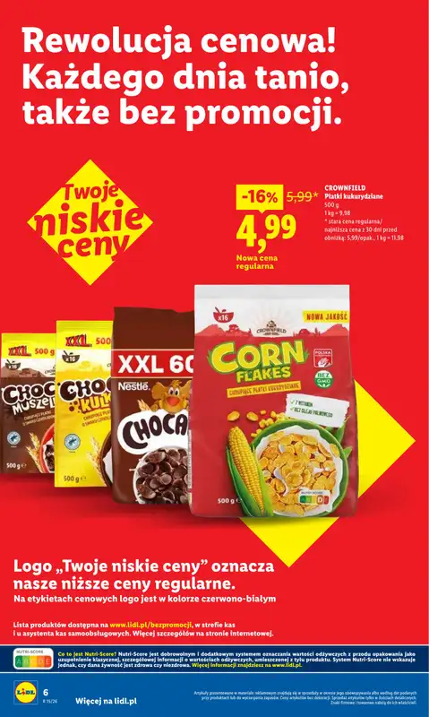 Lidl - gazetka promocyjna Rewolucja Cenowa!  do niedzieli 31.05 - strona 6