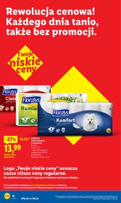 Lidl - gazetka promocyjna Rewolucja Cenowa!  do niedzieli 31.05 - strona 18