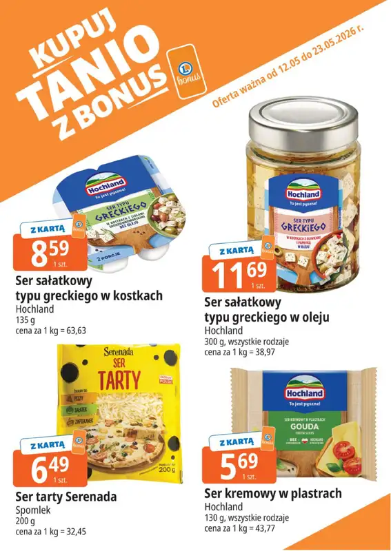 Leclerc - gazetka promocyjna Kupuj tanio z bonus od wtorku 12.05 do soboty 23.05 - strona 7