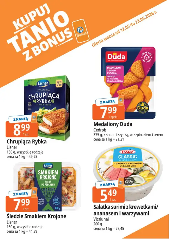 Leclerc - gazetka promocyjna Kupuj tanio z bonus od wtorku 12.05 do soboty 23.05 - strona 13