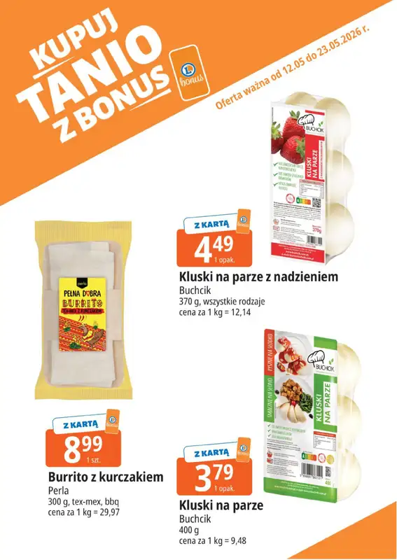 Leclerc - gazetka promocyjna Kupuj tanio z bonus od wtorku 12.05 do soboty 23.05 - strona 12