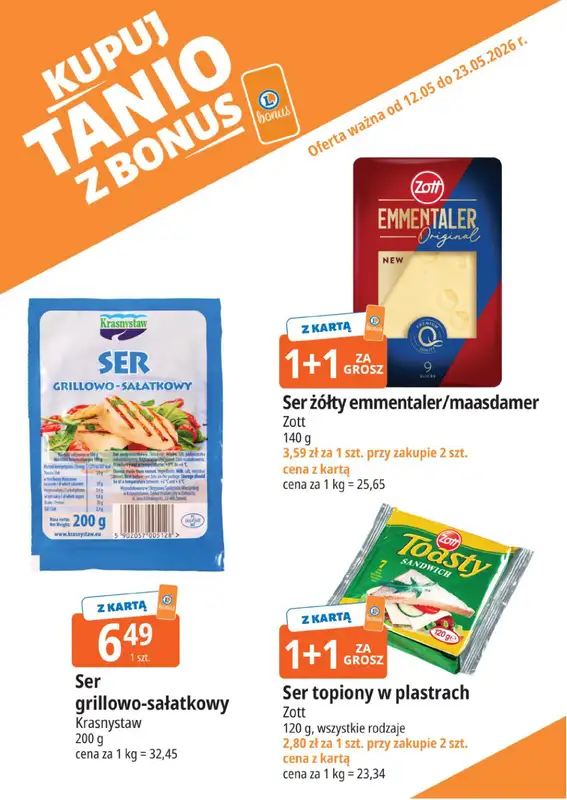 Leclerc - gazetka promocyjna Kupuj tanio z bonus od wtorku 12.05 do soboty 23.05 - strona 3