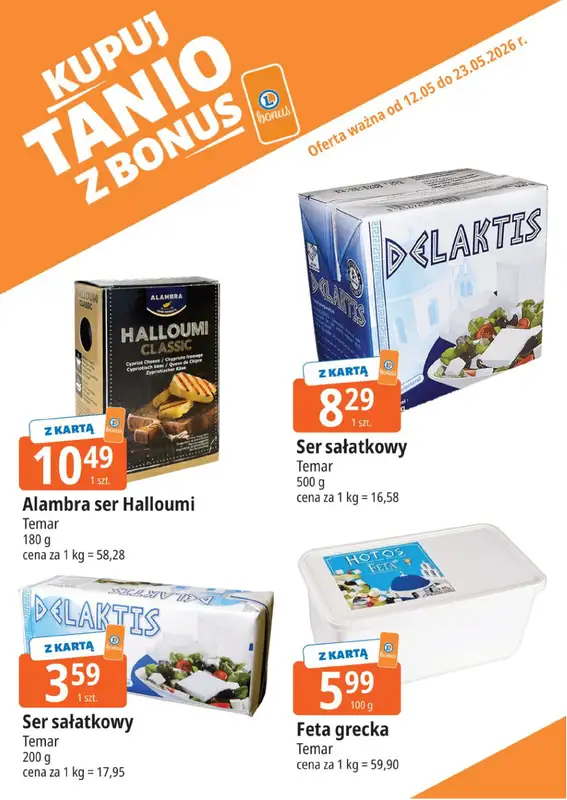 Leclerc - gazetka promocyjna Kupuj tanio z bonus od wtorku 12.05 do soboty 23.05 - strona 8