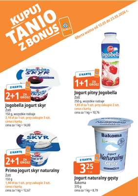 Leclerc - gazetka promocyjna Kupuj tanio z bonus od wtorku 12.05 do soboty 23.05
