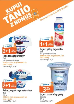 Leclerc - gazetka promocyjna Kupuj tanio z bonus od wtorku 12.05 do soboty 23.05