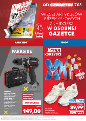 Kaufland - gazetka promocyjna Gazetka Tygodnia od czwartku 07.05 do środy 13.05 - strona 65