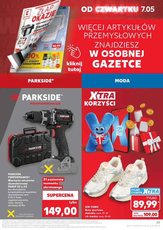 Kaufland - gazetka promocyjna Gazetka Tygodnia od czwartku 07.05 do środy 13.05 - strona 65