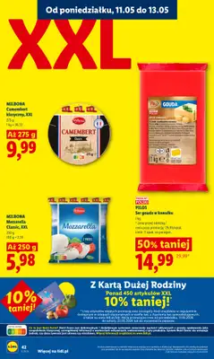 Lidl - gazetka promocyjna Oferta od poniedziałku od poniedziałku 11.05 do środy 13.05 - strona 42