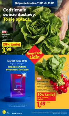 Lidl - gazetka promocyjna Oferta od poniedziałku od poniedziałku 11.05 do środy 13.05 - strona 28