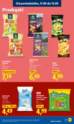 Lidl - gazetka promocyjna Oferta od poniedziałku od poniedziałku 11.05 do środy 13.05 - strona 79