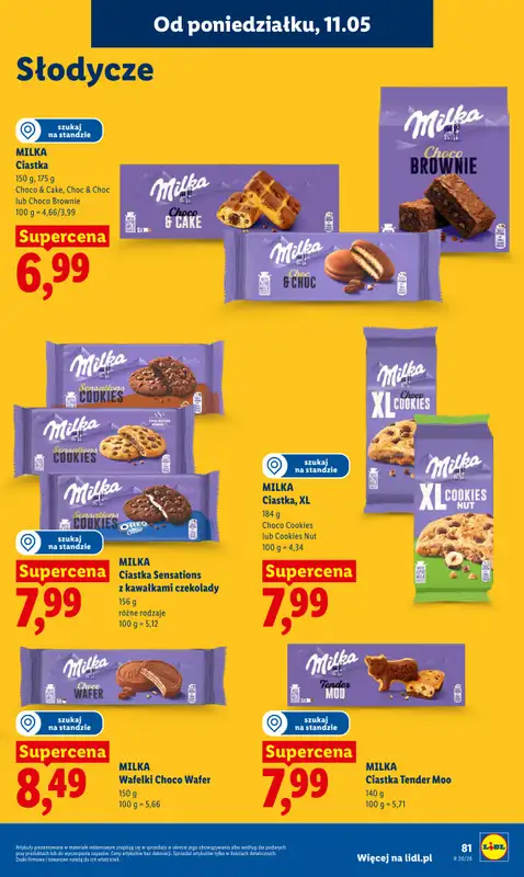 Lidl - gazetka promocyjna Oferta od poniedziałku od poniedziałku 11.05 do środy 13.05 - strona 83