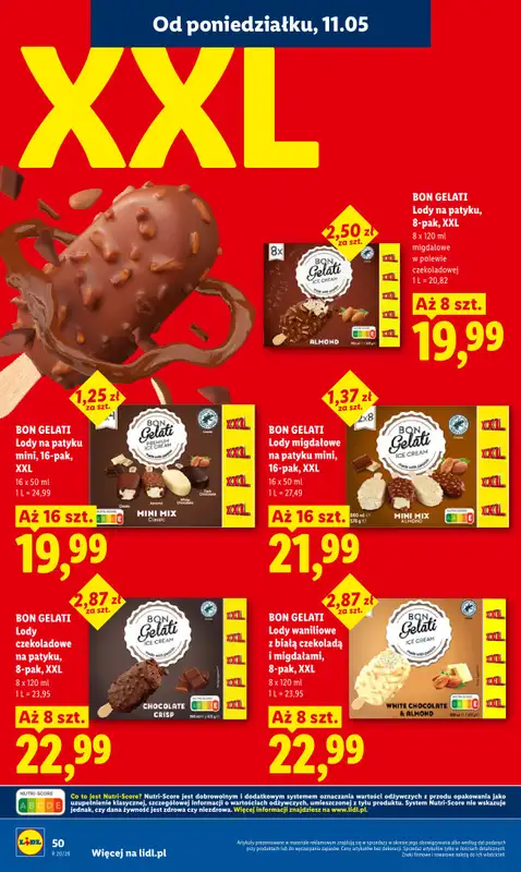 Lidl - gazetka promocyjna Oferta od poniedziałku od poniedziałku 11.05 do środy 13.05 - strona 50