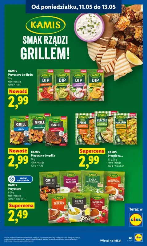 Lidl - gazetka promocyjna Oferta od poniedziałku od poniedziałku 11.05 do środy 13.05 - strona 87