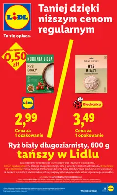Lidl - gazetka promocyjna Oferta od poniedziałku od poniedziałku 11.05 do środy 13.05 - strona 23