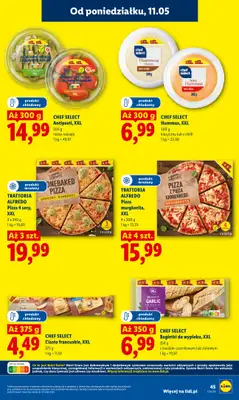Lidl - gazetka promocyjna Oferta od poniedziałku od poniedziałku 11.05 do środy 13.05 - strona 45