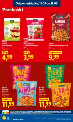 Lidl - gazetka promocyjna Oferta od poniedziałku od poniedziałku 11.05 do środy 13.05 - strona 80