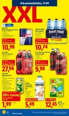 Lidl - gazetka promocyjna Oferta od poniedziałku od poniedziałku 11.05 do środy 13.05 - strona 54