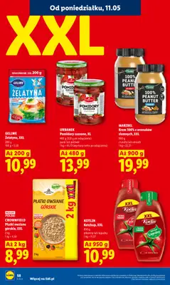 Lidl - gazetka promocyjna Oferta od poniedziałku od poniedziałku 11.05 do środy 13.05 - strona 58