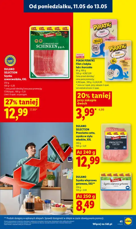 Lidl - gazetka promocyjna Oferta od poniedziałku od poniedziałku 11.05 do środy 13.05 - strona 41