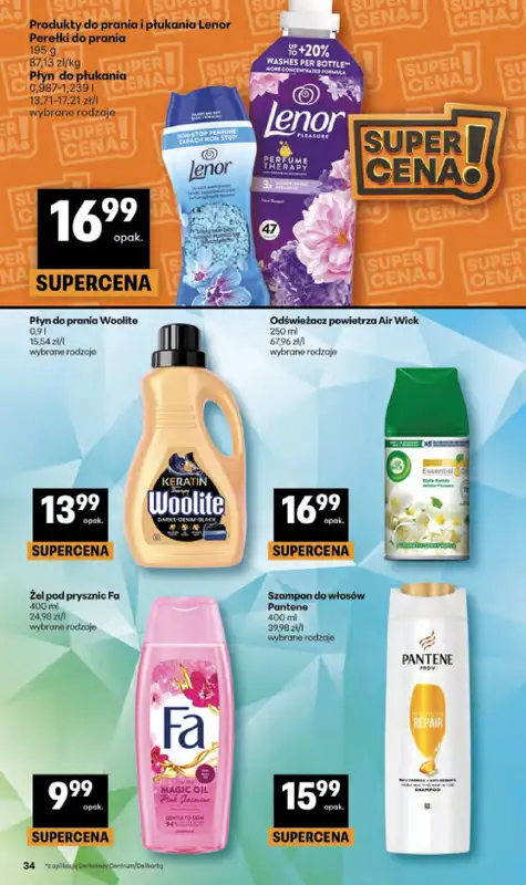 Delikatesy Centrum - gazetka promocyjna Gazetka  do środy 20.05 - strona 34