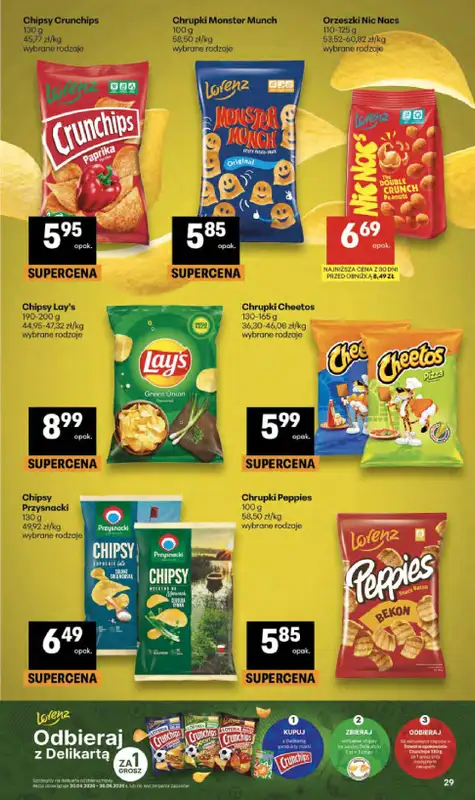 Delikatesy Centrum - gazetka promocyjna Gazetka  do środy 20.05 - strona 29