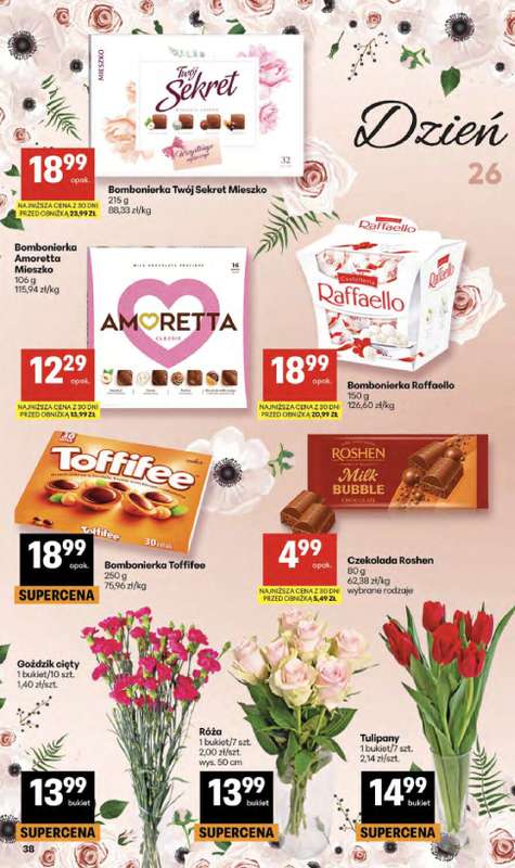Delikatesy Centrum - gazetka promocyjna Gazetka  do środy 20.05 - strona 38