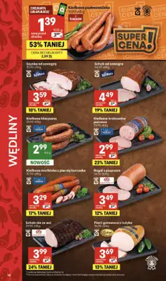 Delikatesy Centrum - gazetka promocyjna Gazetka  do środy 20.05 - strona 14