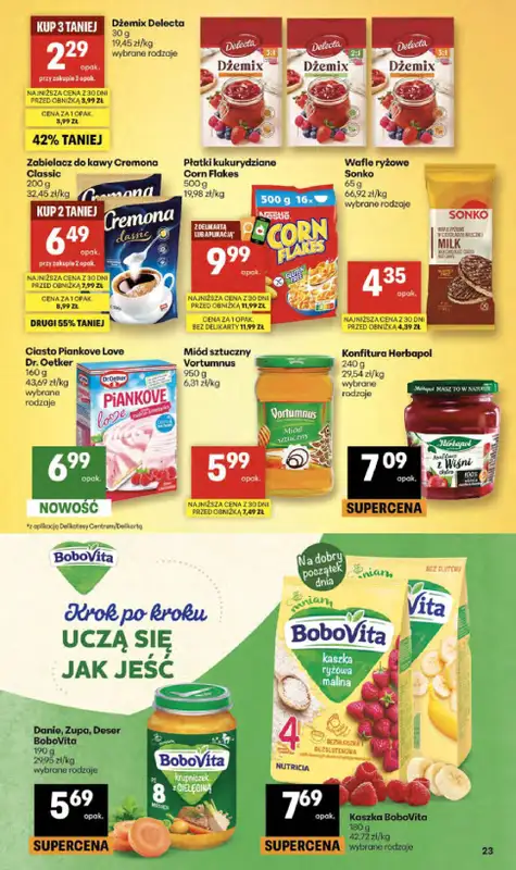 Delikatesy Centrum - gazetka promocyjna Gazetka  do środy 20.05 - strona 23