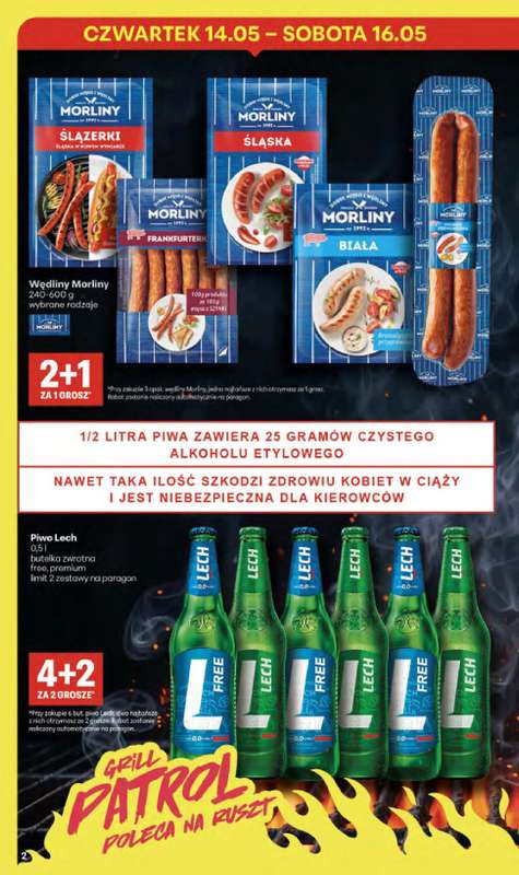 Delikatesy Centrum - gazetka promocyjna Gazetka  do środy 20.05 - strona 2