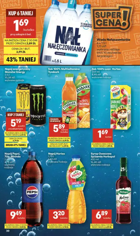 Delikatesy Centrum - gazetka promocyjna Gazetka  do środy 20.05 - strona 30