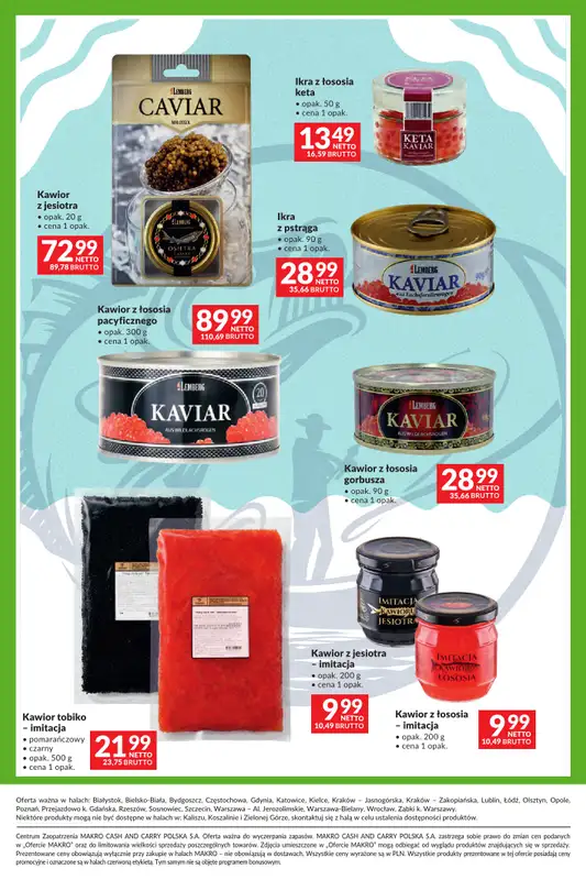 Makro - gazetka promocyjna Katalog Uroczystości od wtorku 12.05 do poniedziałku 08.06 - strona 29