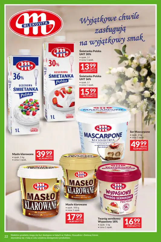 Makro - gazetka promocyjna Katalog Uroczystości od wtorku 12.05 do poniedziałku 08.06 - strona 22