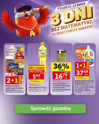 Auchan - gazetka promocyjna Oferta 3-dniowa od poniedziałku 11.05 do środy 13.05