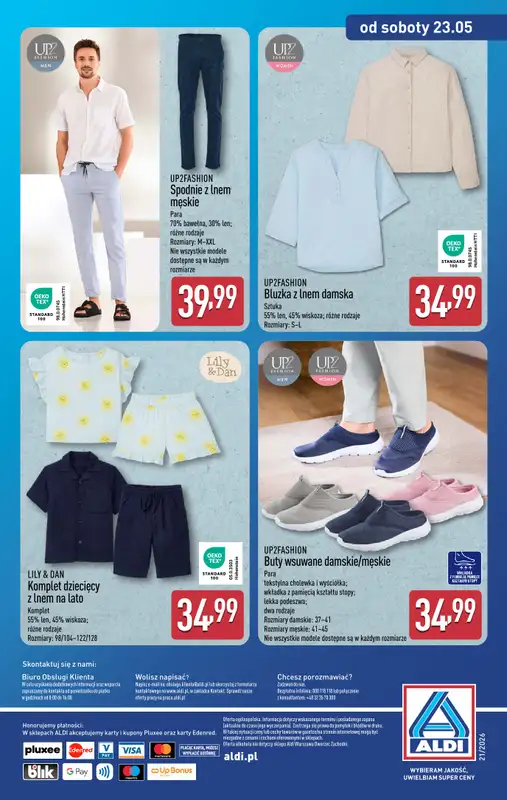 Aldi - gazetka promocyjna Aldi ma to coś! od środy 20.05 do soboty 23.05 - strona 16