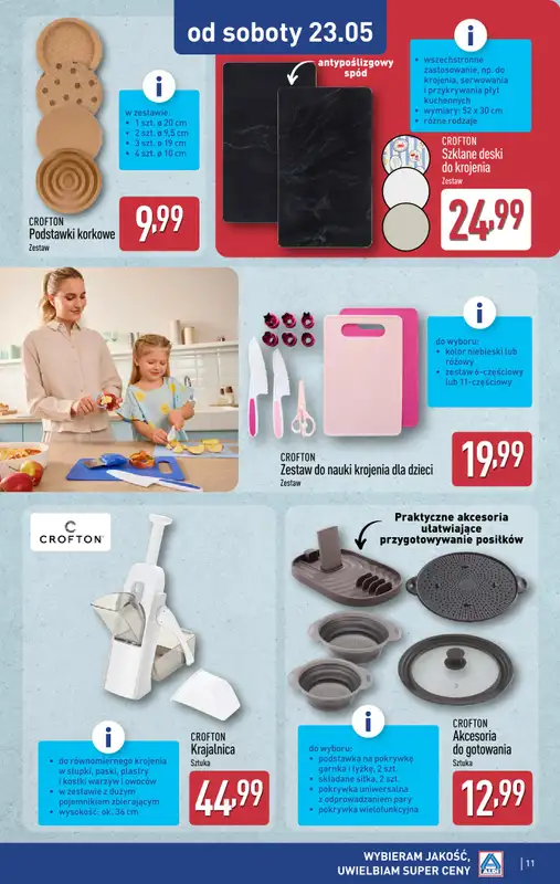 Aldi - gazetka promocyjna Aldi ma to coś! od środy 20.05 do soboty 23.05 - strona 11