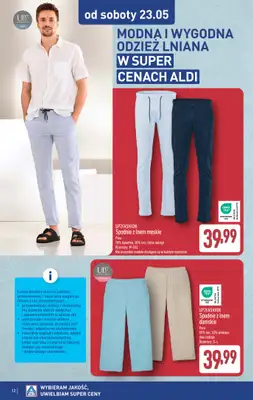 Aldi - gazetka promocyjna Aldi ma to coś! od środy 20.05 do soboty 23.05 - strona 12