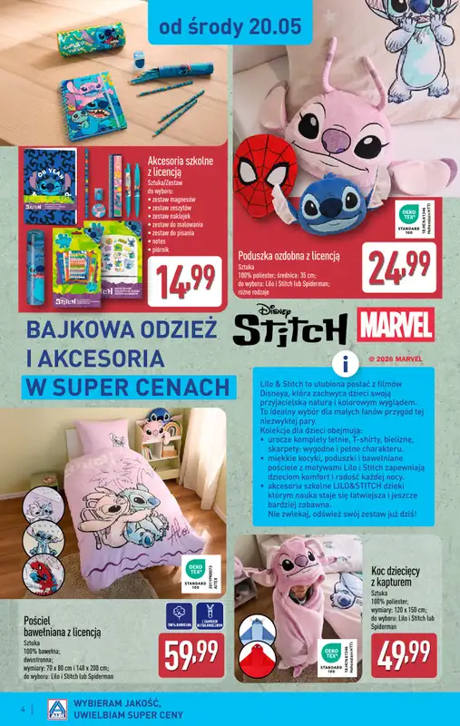 Aldi - gazetka promocyjna Aldi ma to coś! od środy 20.05 do soboty 23.05 - strona 4