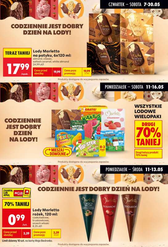 Biedronka - gazetka promocyjna Biedronkowe oszczędności od poniedziałku 11.05 do środy 13.05 - strona 6