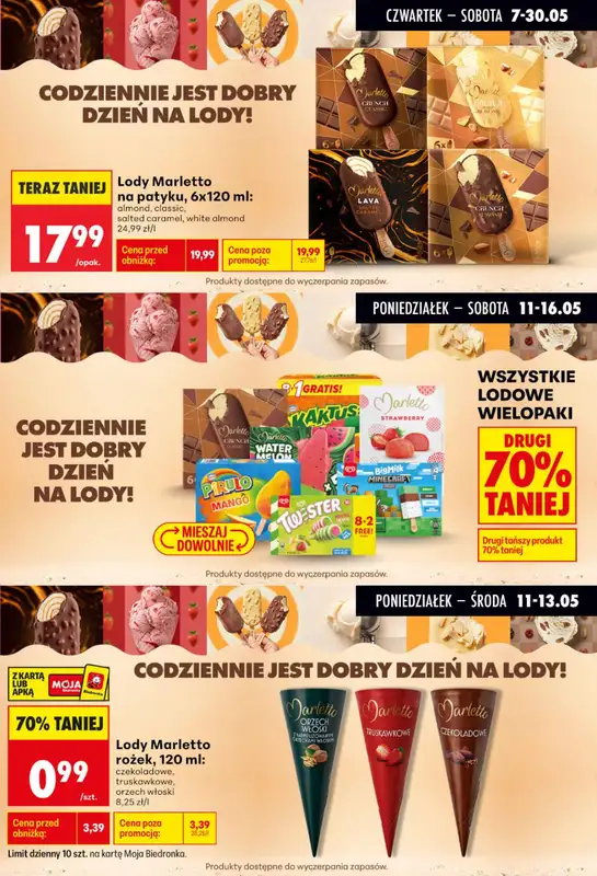 Biedronka - gazetka promocyjna Biedronkowe oszczędności od poniedziałku 11.05 do środy 13.05 - strona 6