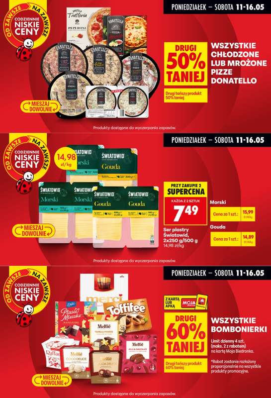 Biedronka - gazetka promocyjna Biedronkowe oszczędności od poniedziałku 11.05 do środy 13.05 - strona 8