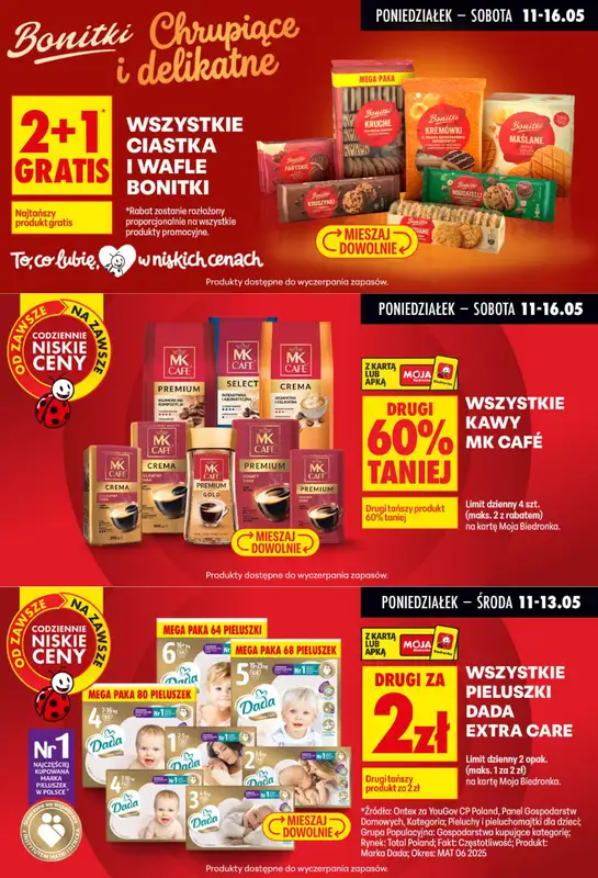 Biedronka - gazetka promocyjna Biedronkowe oszczędności od poniedziałku 11.05 do środy 13.05 - strona 9
