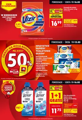 Biedronka - gazetka promocyjna Biedronkowe oszczędności od poniedziałku 11.05 do środy 13.05 - strona 10