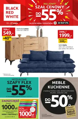 Black Red White - gazetka promocyjna Wiosenny powiew okazji do -50%! od poniedziałku 11.05 do środy 27.05