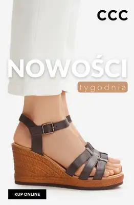 CCC - gazetka promocyjna Damskie nowości tygodnia od 79,99 zł od poniedziałku 11.05 