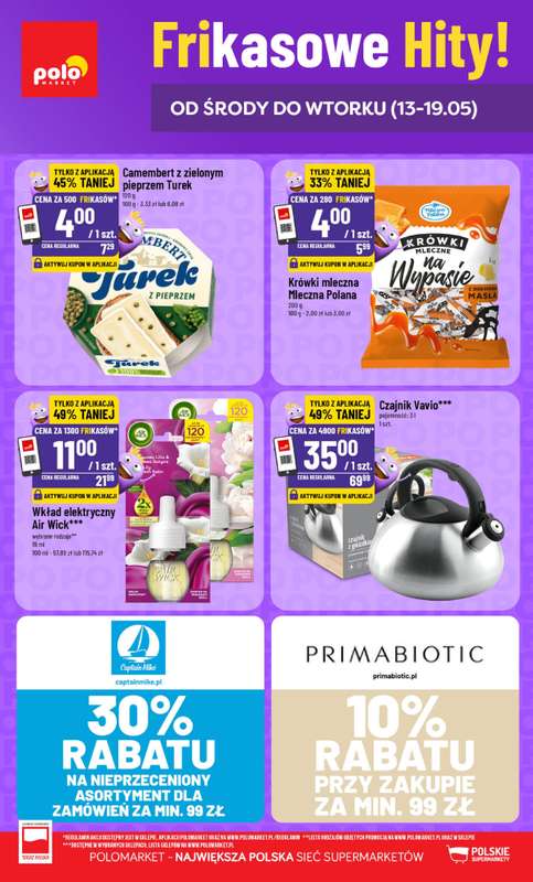 POLOmarket - gazetka promocyjna Frikasowy Katalog od środy 13.05 do wtorku 19.05