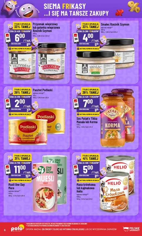 POLOmarket - gazetka promocyjna Frikasowy Katalog od środy 13.05 do wtorku 19.05 - strona 6