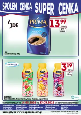 Społem - Blisko i Korzystnie - gazetka promocyjna Społem Cenka Super Cenka od czwartku 14.05 do soboty 23.05 - strona 2